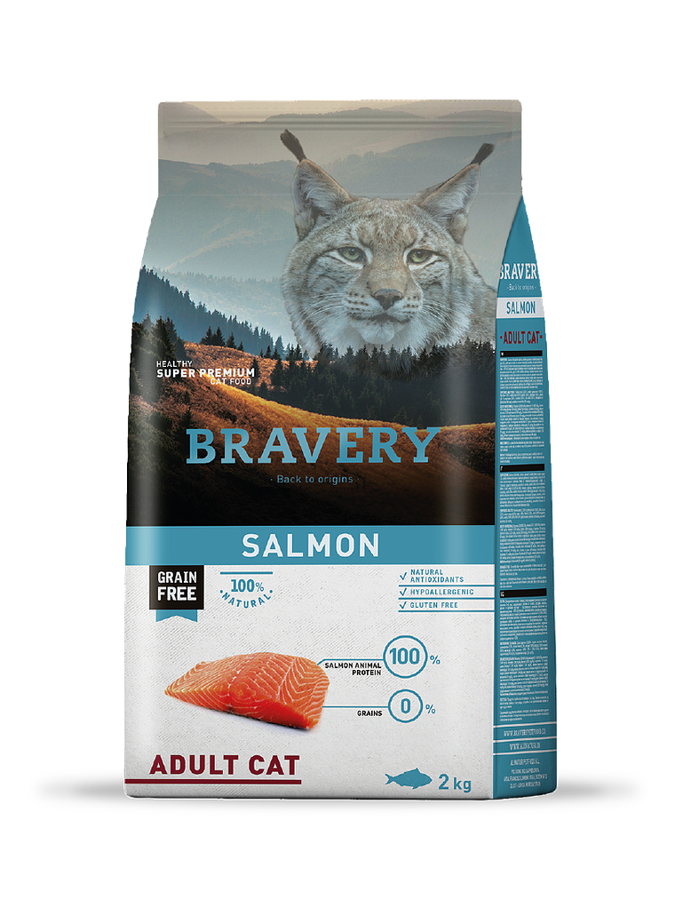Bravery Salmón Adult Cat 1