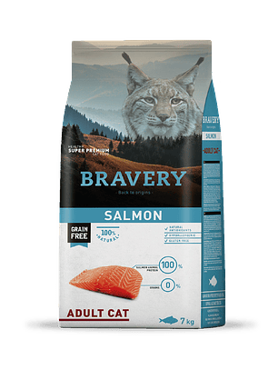 Bravery Salmón Adult Cat