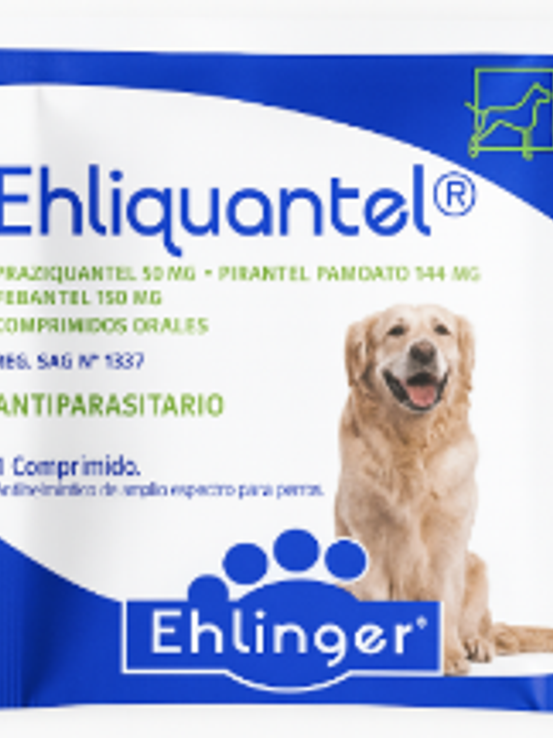 Ehliquantel Perro 1 Comprimido (hasta 10 kg. por comprimido) 1