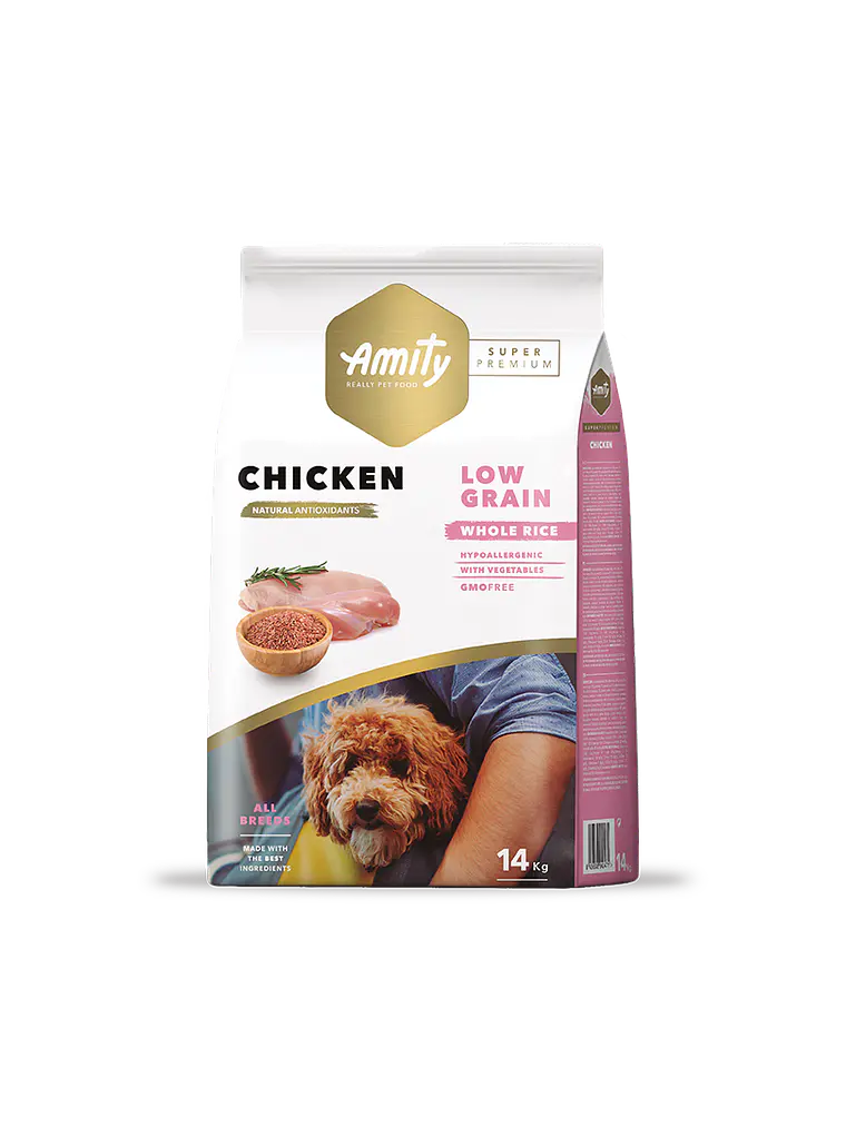SUPER PREMIUM LOW GRAIN CHICKEN ADULT 14 kg 1