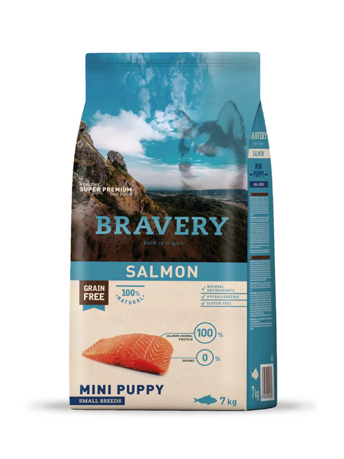 SALMON MINI PUPPY SMALL BREEDS 1