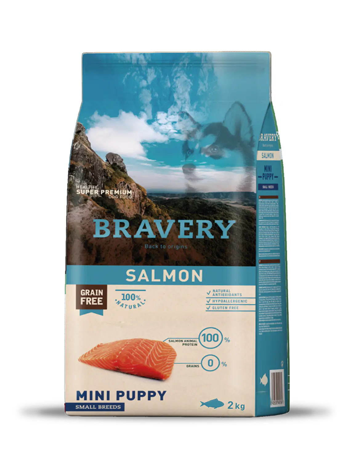 SALMON MINI PUPPY SMALL BREEDS 2