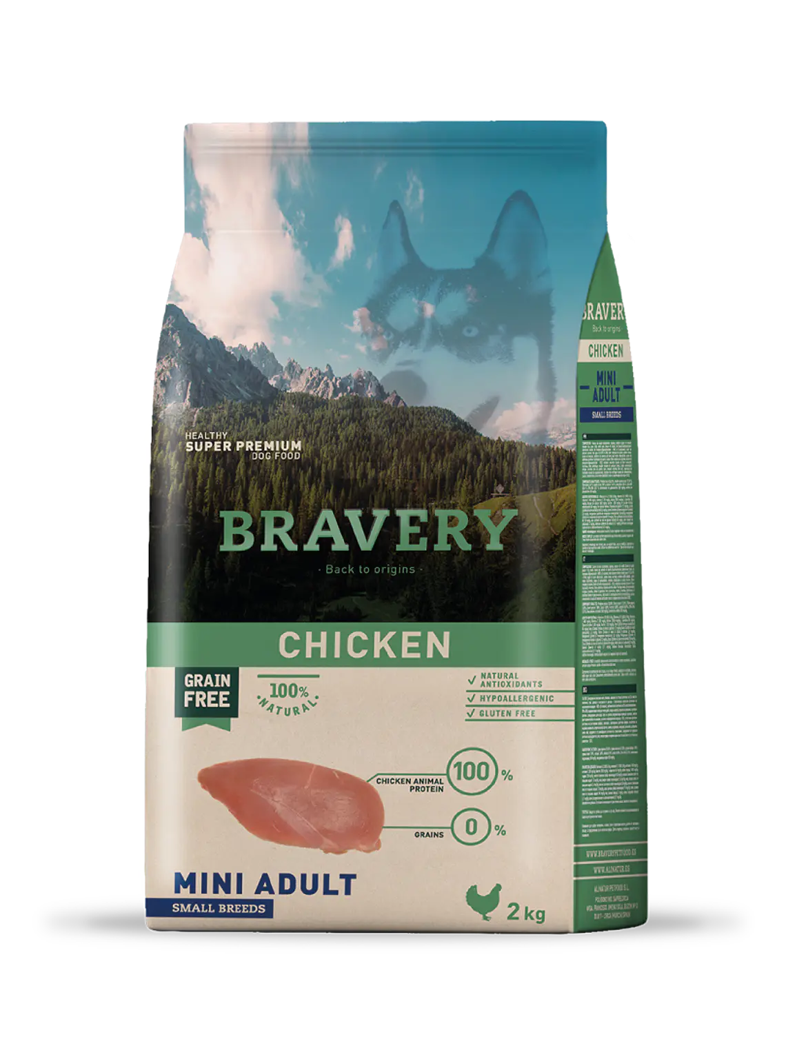 Bravery Chicken Mini Adult Small Breeds 2
