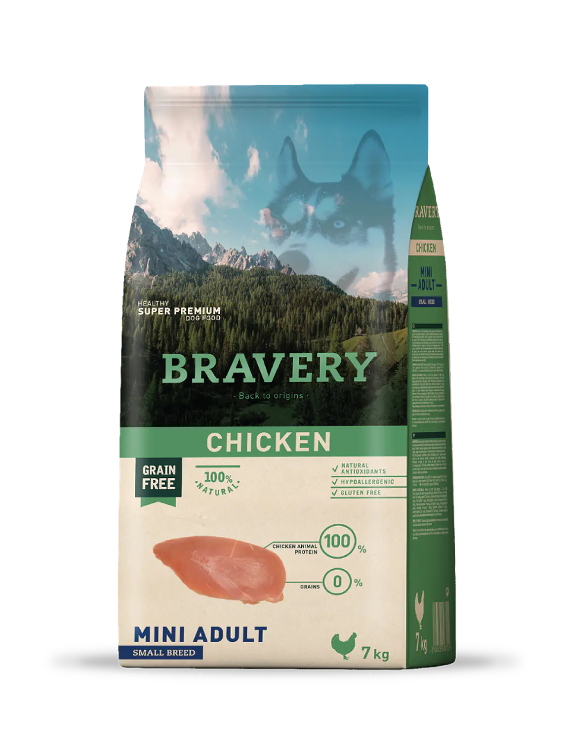 Bravery Chicken Mini Adult Small Breeds 1