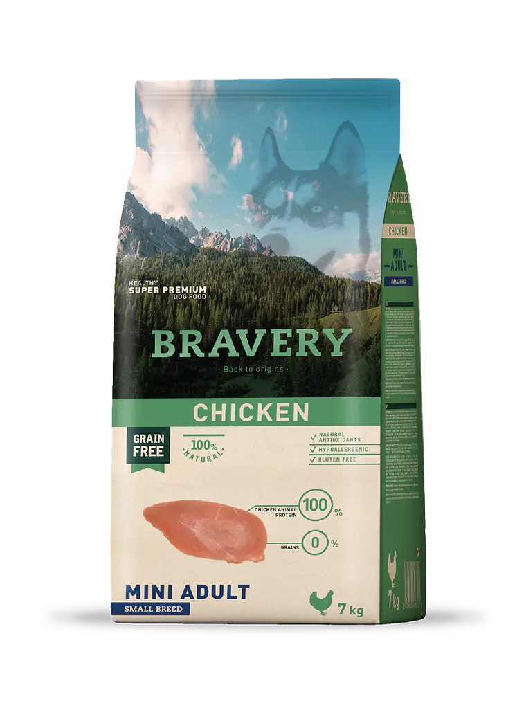 Bravery Chicken Mini Adult Small Breeds 1