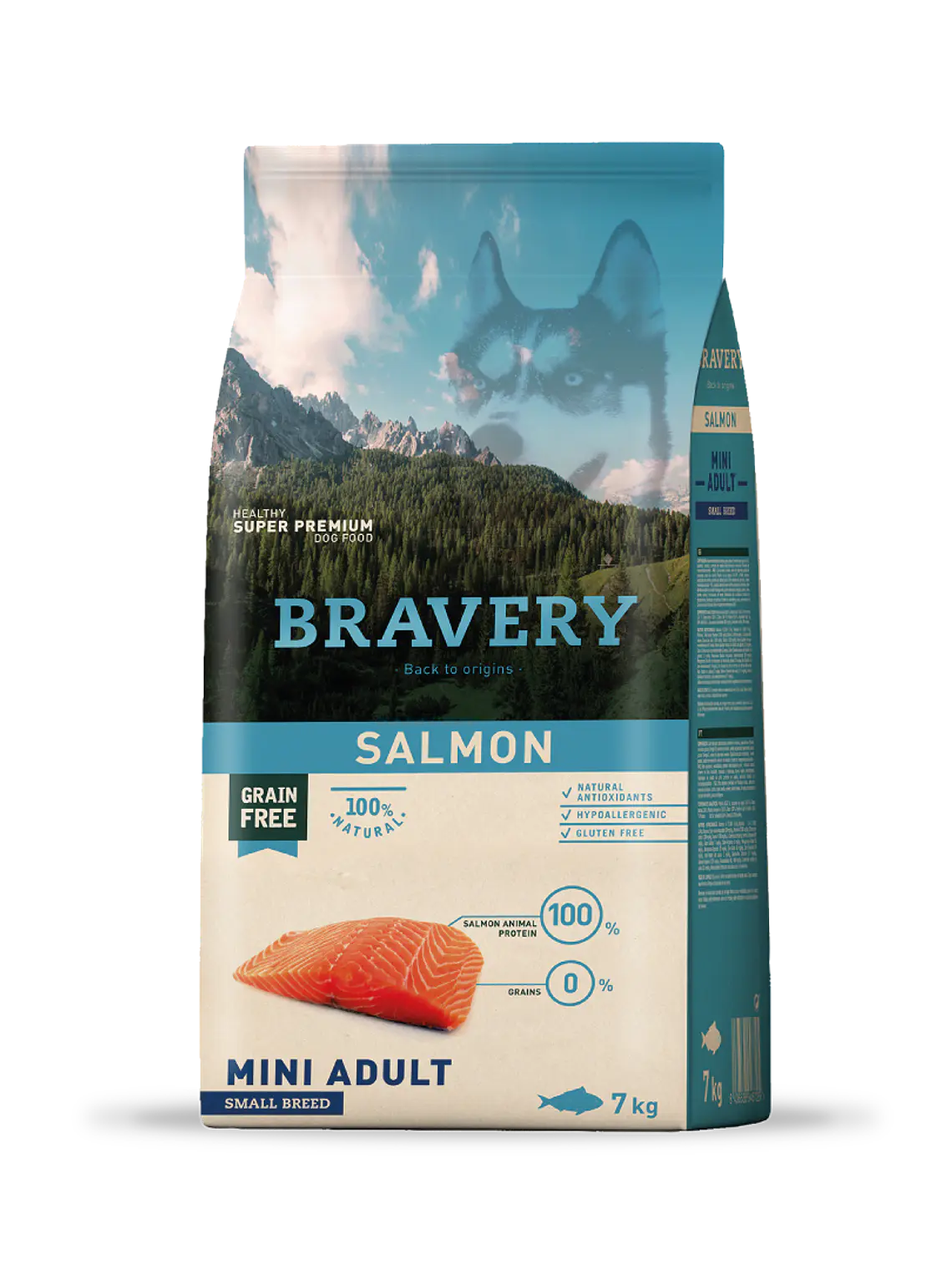 Bravery Salmon Mini Adult Small Breeds 1