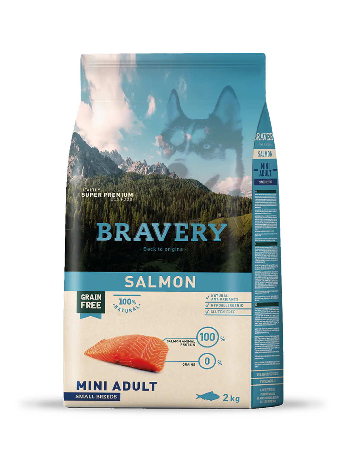 Bravery Salmon Mini Adult Small Breeds 2