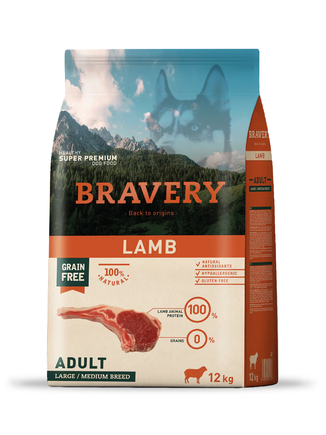 Bravery Lamb Adult Large Medium Breeds 1