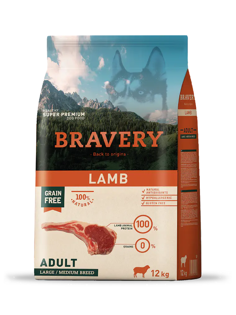Bravery Lamb Adult Large Medium Breeds 1