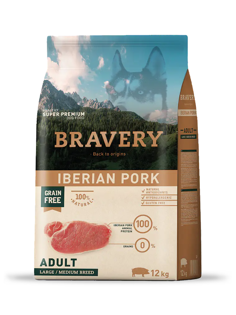Bravery Iberian Pork Adult Large Medium Breeds 1
