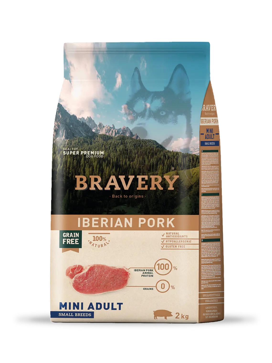 Bravery Iberian Pork Mini Adult Small Breeds 1