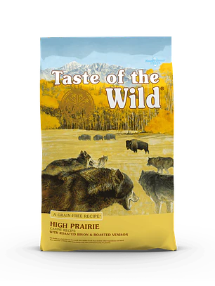 Taste of the Wild High Prairie Perro Adulto - Bisonte y Venado 18 kg 