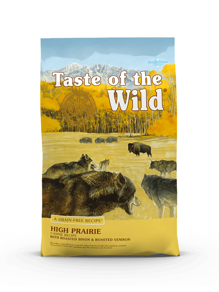 Taste of the Wild High Prairie Perro Adulto - Bisonte y Venado 18 kg  1