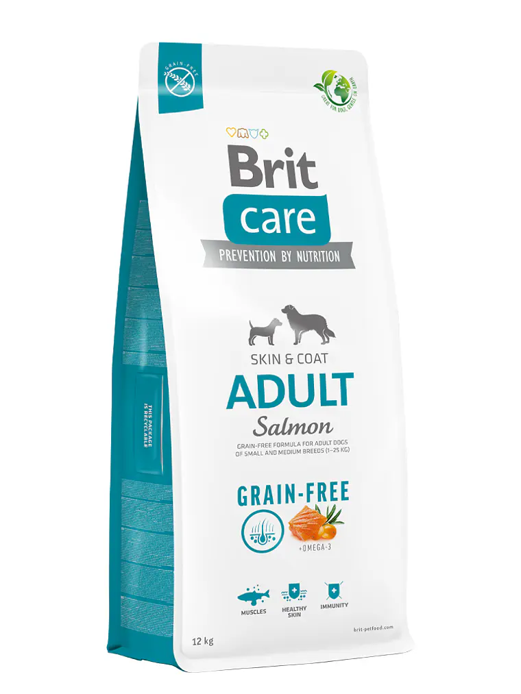 Brit Care Perro Adulto Raza Pequeña o Mediana -  Salmón y Papa 12 kg 1