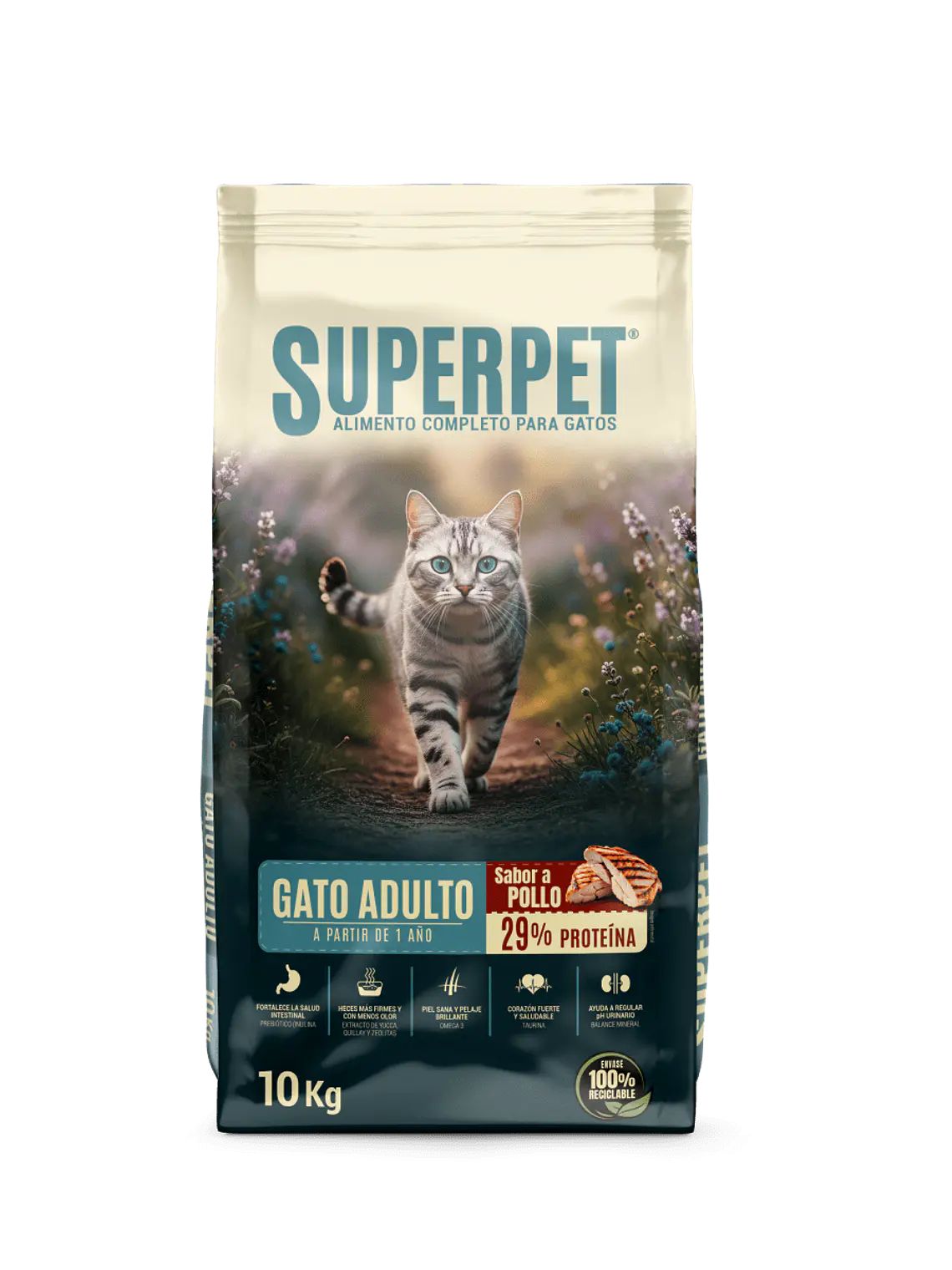 SUPERPET GATO ADULTO 10 KG 1