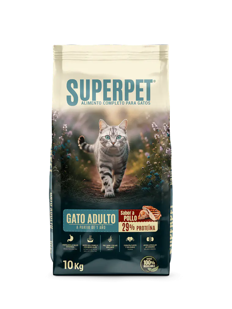 SUPERPET GATO ADULTO 10 KG 1