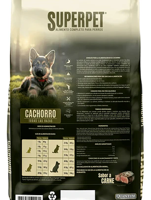 SUPERPET PERRO CACHORRO 18 KG