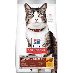 Hills Science Diet Cat Hairball Control ADULTO 1,58KG