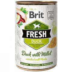 BRIT FRESH DUCK WITH MILLET 400GR