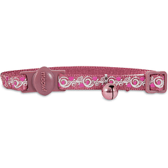 Collar Gato Glow Rosado