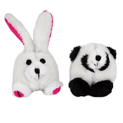Peluches Pack Panda y Conejo