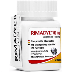 RIMADYL 100 mg 14 comprimidos