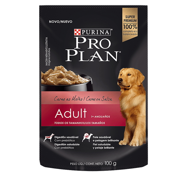 POUCH DOG ADULTO CARNE EN SALSA