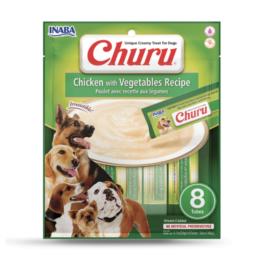 Churu perros - Pollo con Verduras 8 un. 1