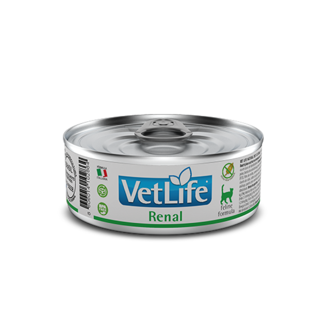 Vet Life Lata Renal para gatos 85 gr. 1