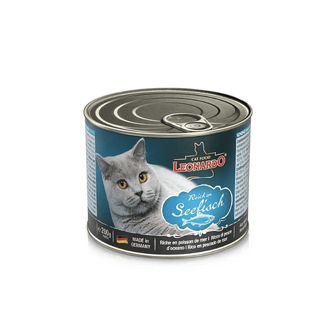 Lata Leonardo - Sabor Pescado 200 gr.