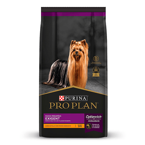 Pro Plan Exigent Small Breed comida para perro 3 Kg.
