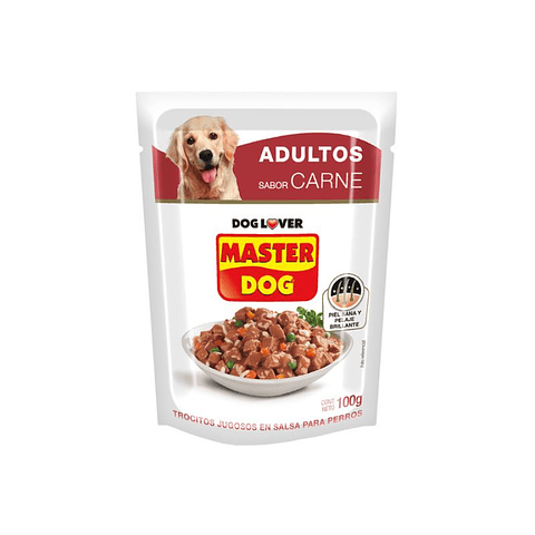 Sachet Master Dog Adulto - Sabor Carne (100 gr.)