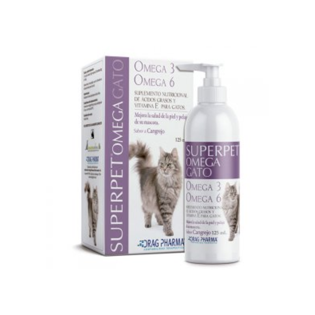 SuperPet Omega para Gatos 125 ml 1