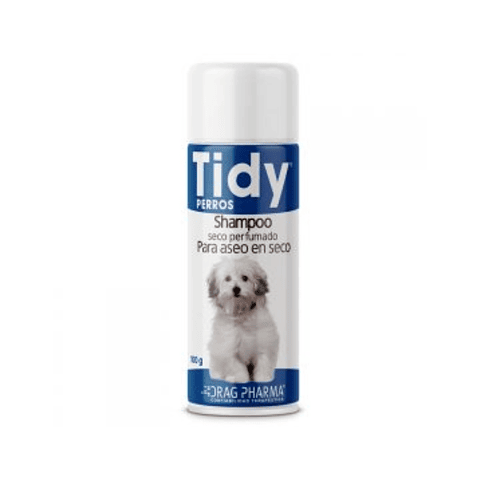 Tidy shampoo en seco para perros 100g