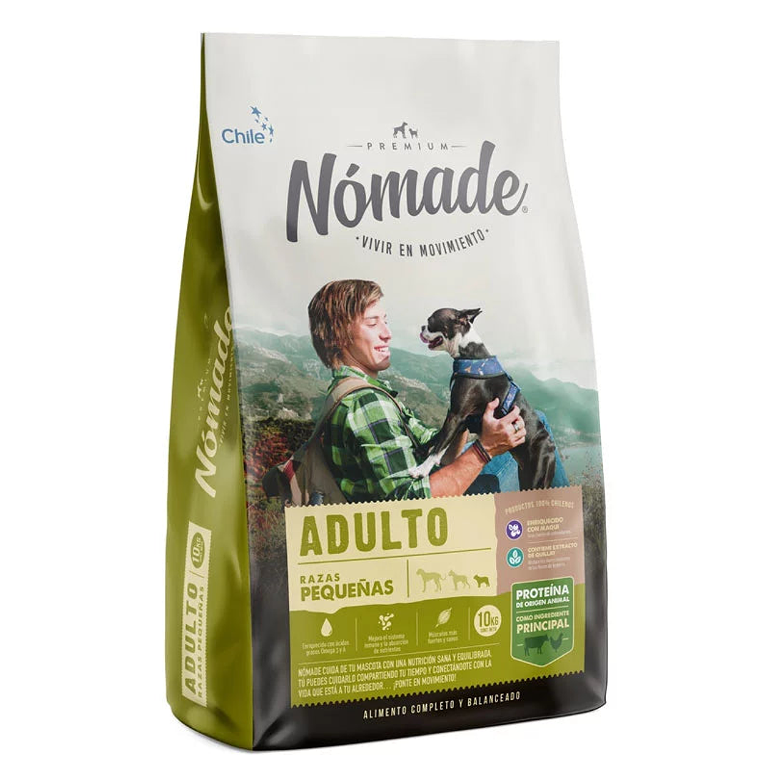 Nómade comida para perro Adulto Razas Pequeñas 10 Kg. 1