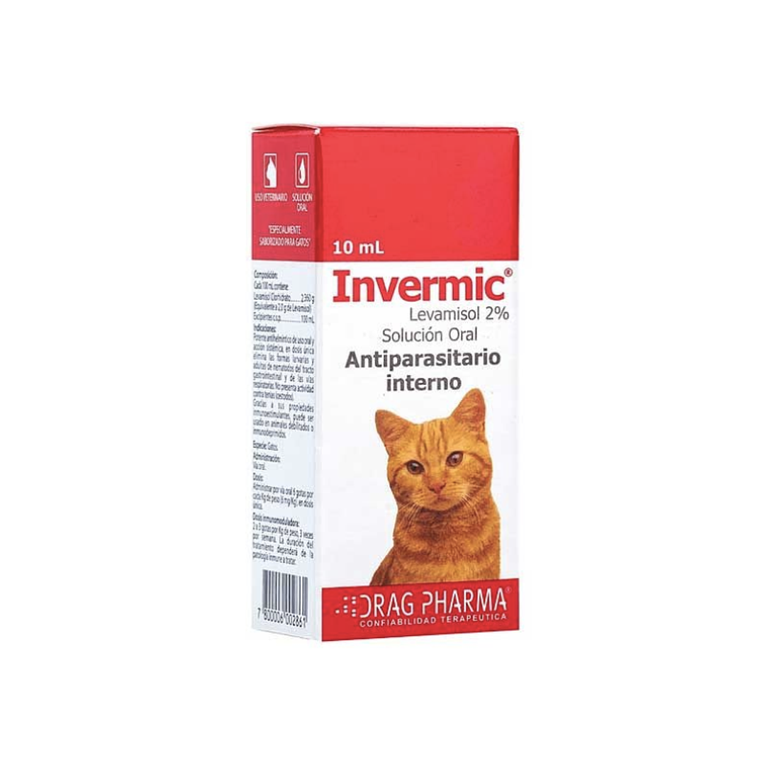 Invermic antiparasitario para Gatos 1