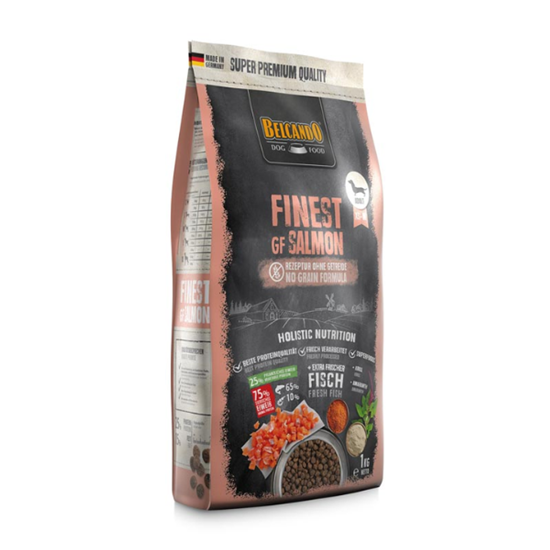 Belcando comida perro Adulto finest GF Salmón 4 Kg 1