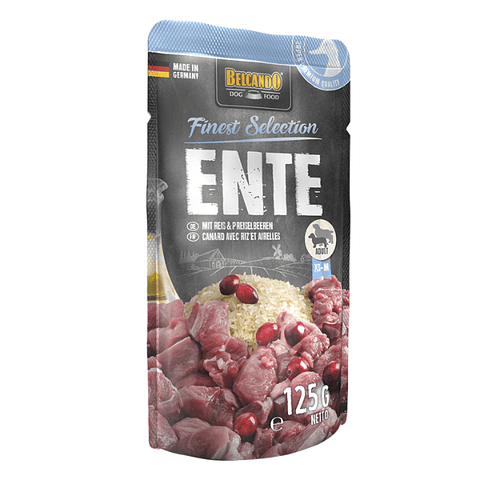 Belcando pouch pato con arroz y arándano 125 gr.