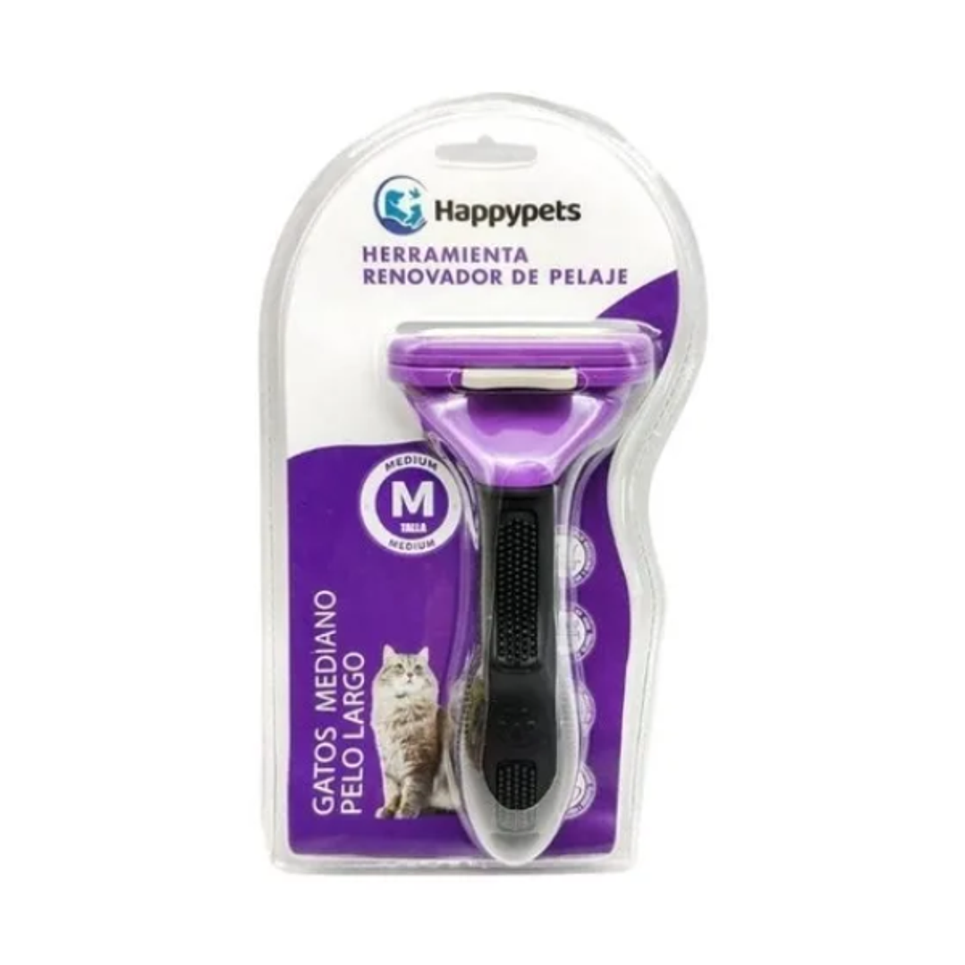 Cepillo renovador pelaje de gatos - M 2