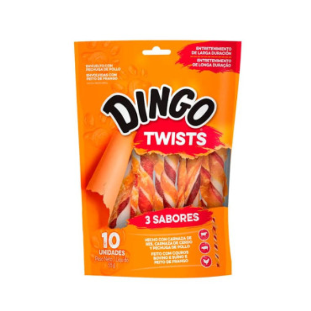 Dingo Triple Flavor Twist 10 un. 1