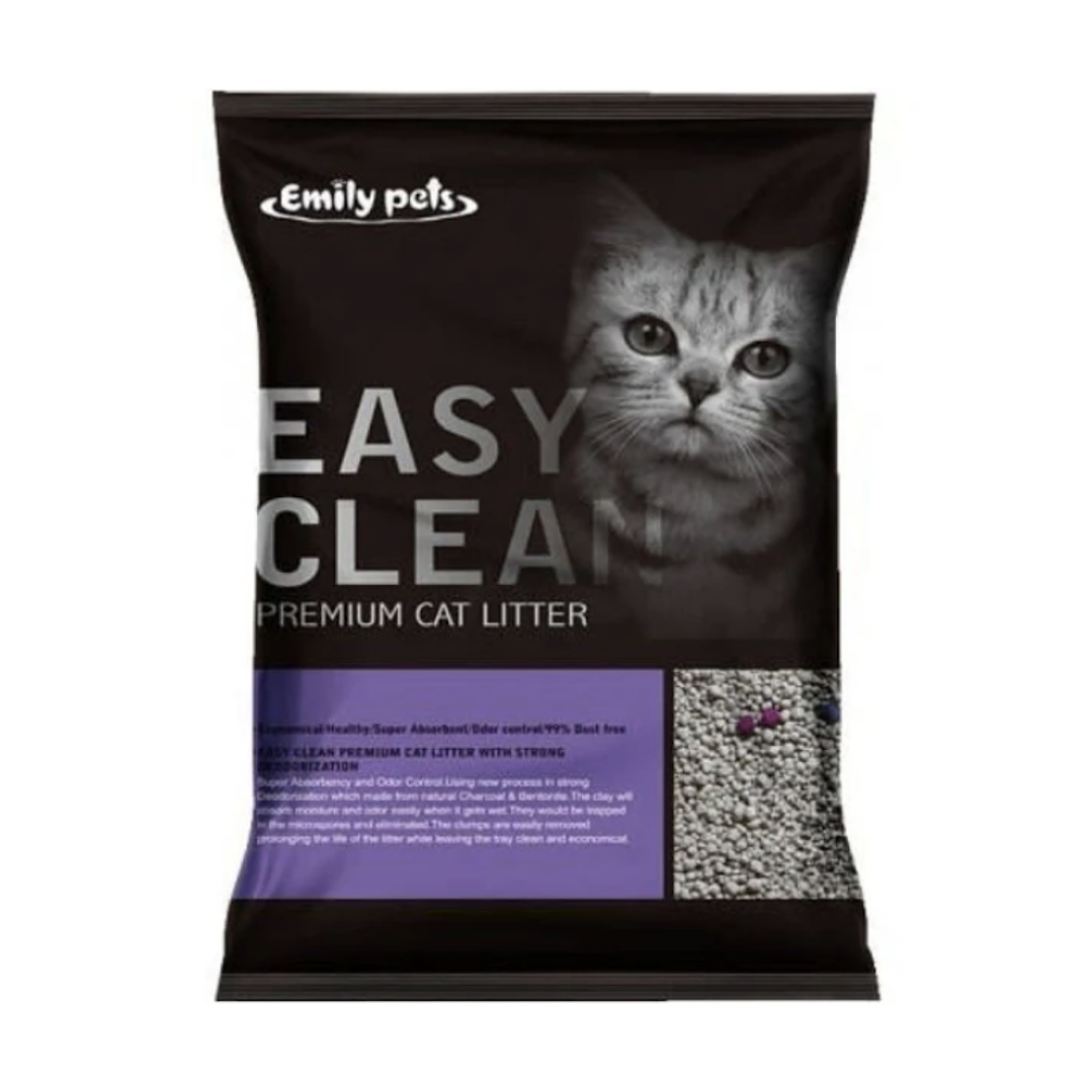 Arena Sanitaria Easy Clean Lavanda 8 Kg. 1