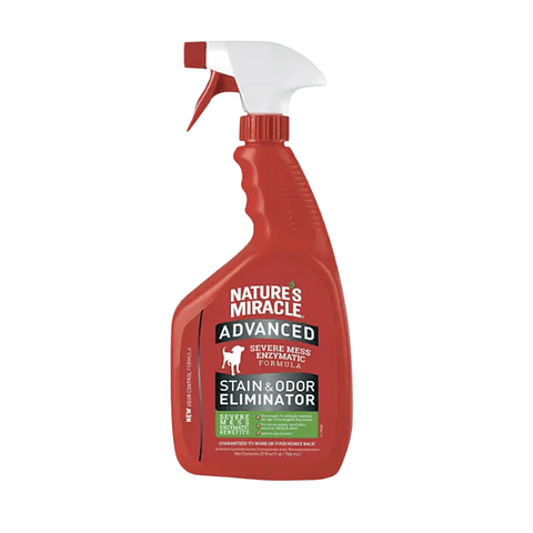 Eliminador de olores y manchas Perro – Nature’s Miracle 946ml
