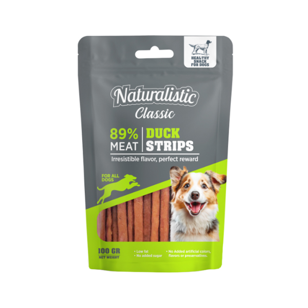 Naturalistic Duck Strip 100g. 1