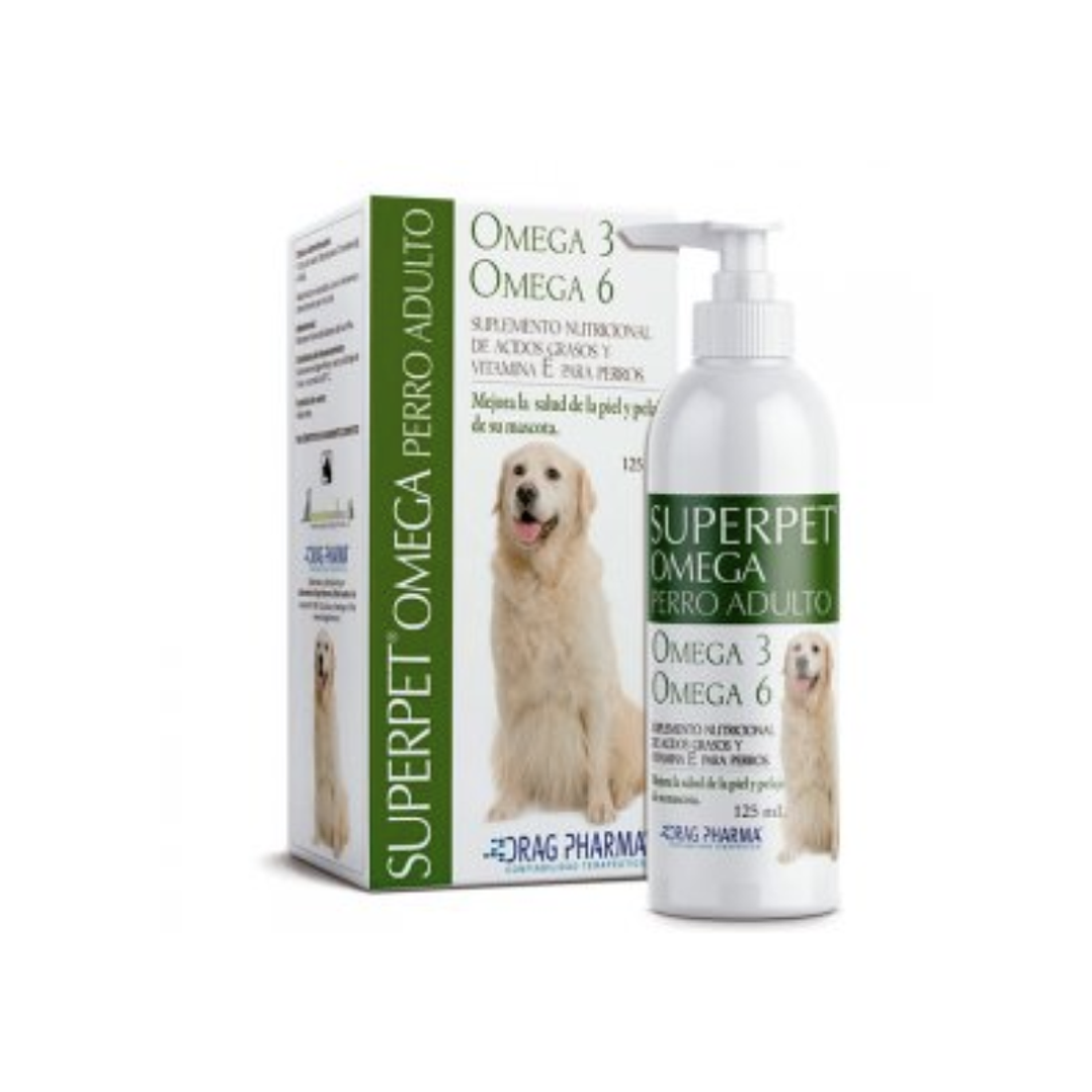 Superpet Omega Perro Adulto 125 ml. 1