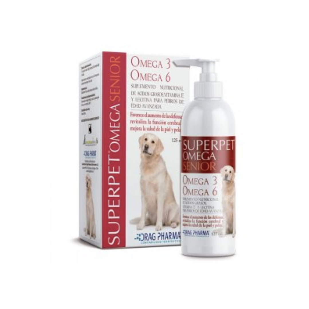 Superpet Omega Senior 125 ml. 1