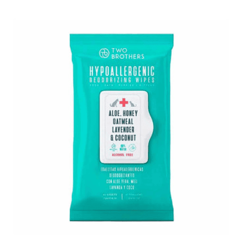 Toallitas Humedas Two Brothers Hypoallergenic 40 Unidades