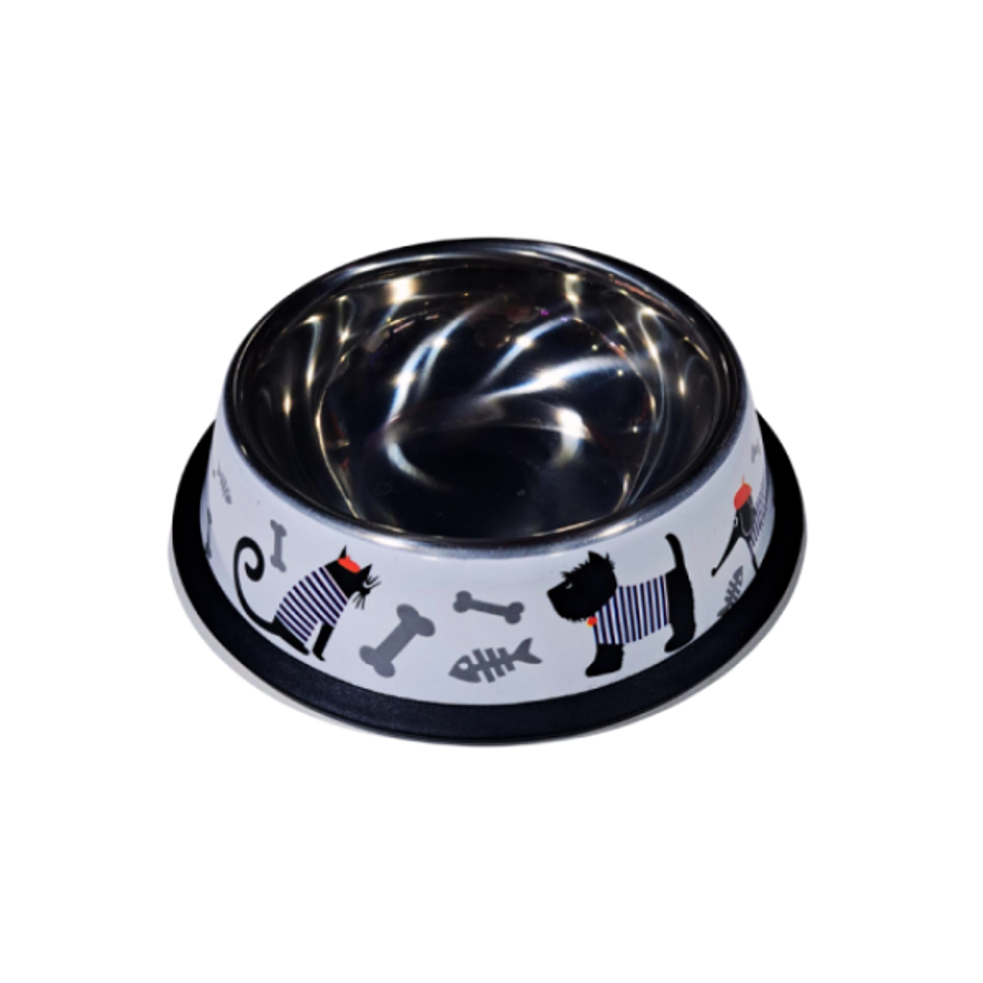 Plato metálico 22 cm. 1