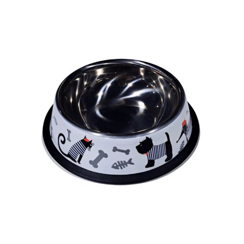 Plato metálico 22 cm.