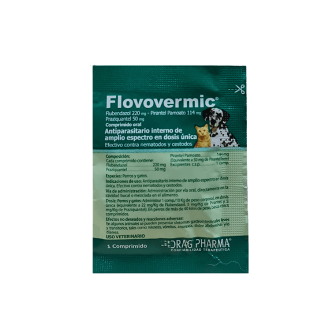 Flovovermic Perros y Gatos 1 comprimido 1