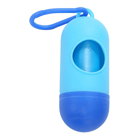 Porta bolsa para desechos con rollo de bolsa